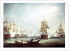 The Battle of Trafalgar, 1805 by Thomas Butterworth