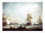 The Battle of Trafalgar, 1805 by Thomas Butterworth
