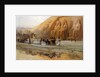 Abu Simbel Temple, Celebration of the Pharoah by Frederick Arthur Bridgman