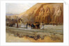 Abu Simbel Temple, Celebration of the Pharoah by Frederick Arthur Bridgman
