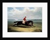 The Baron with Bumpy Up, at Newmarket by John Frederick Herring Sr.
