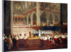 The Coronation of Queen Victoria by circle of Edmund Thomas Parris by Anonymous