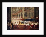The Coronation of Queen Victoria by circle of Edmund Thomas Parris by Anonymous