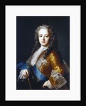 Portrait of King Louis XV as a Youth attributed to Jean Ranc by Anonymous