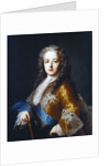 Portrait of King Louis XV as a Youth attributed to Jean Ranc by Anonymous