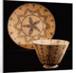 Apache coiled tray and bowl by Anonymous
