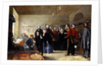 Queen Victoria's First Visit to Her Wounded Soldiers by Jerry Barrett