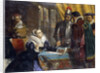 The Forced Abdication of Mary, Queen of Scots at Lochleven Castle by Charles Lucy