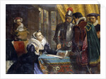 The Forced Abdication of Mary, Queen of Scots at Lochleven Castle by Charles Lucy