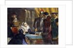 The Forced Abdication of Mary, Queen of Scots at Lochleven Castle by Charles Lucy