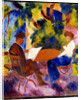 At the Garden Table by Auguste Macke