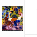 At the Garden Table by Auguste Macke