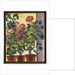 Geranium at the Window by Auguste Macke