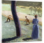 Workers in a Field at Kandern by Auguste Macke