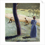 Workers in a Field at Kandern by Auguste Macke