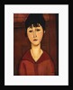 Head of a Young Girl by Amedeo Modigliani