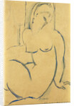 Seated Woman by Amedeo Modigliani