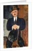 Seated Man (Leaning on a Cane) by Amedeo Modigliani
