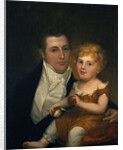 Portrait of Dr. Samuel Simes and his Daughter, Mary Jane by James Peale the Elder