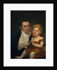 Portrait of Dr. Samuel Simes and his Daughter, Mary Jane by James Peale the Elder