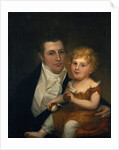 Portrait of Dr. Samuel Simes and his Daughter, Mary Jane by James Peale the Elder