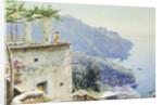 The Ravello Coastline by Peder Monsted