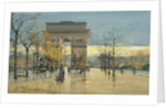 Arc de Triumphe by Eugene Galien-Laloue
