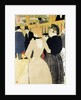 At the Moulin Rouge (La Gouloue and her Sister) by Henri de Toulouse-Lautrec