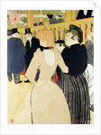 At the Moulin Rouge (La Gouloue and her Sister) by Henri de Toulouse-Lautrec