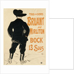 Aristide Bruant by Henri de Toulouse-Lautrec