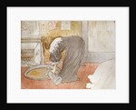 Woman with Washtub by Henri de Toulouse-Lautrec