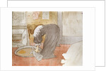 Woman with Washtub by Henri de Toulouse-Lautrec