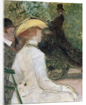 In the Bois de Bologne by Henri de Toulouse-Lautrec