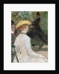 In the Bois de Bologne by Henri de Toulouse-Lautrec
