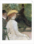 In the Bois de Bologne by Henri de Toulouse-Lautrec