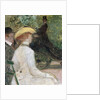 In the Bois de Bologne by Henri de Toulouse-Lautrec