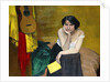 Woman and Guitar by Felix Vallotton