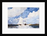Fishing Schooner, Nassau by Winslow Homer