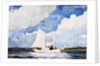 Fishing Schooner, Nassau by Winslow Homer