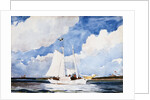 Fishing Schooner, Nassau by Winslow Homer