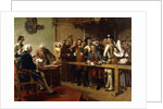 Hogarth Brought Before the Governor of Calais as a Spy by William Powell Frith