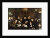 A Group Portrait of Teachers and School Children in a Classroom by Francois Trichot-Garnerie