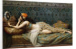 The Odalisque by Adrien Henri Tanoux