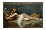 The Odalisque by Adrien Henri Tanoux