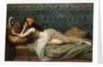 The Odalisque by Adrien Henri Tanoux