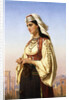 A Greek Beauty by Charles-Emile-Hippolyte Lecomte-Vernet