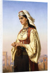 A Greek Beauty by Charles-Emile-Hippolyte Lecomte-Vernet