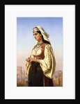 A Greek Beauty by Charles-Emile-Hippolyte Lecomte-Vernet