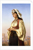 A Greek Beauty by Charles-Emile-Hippolyte Lecomte-Vernet
