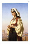 A Greek Beauty by Charles-Emile-Hippolyte Lecomte-Vernet
